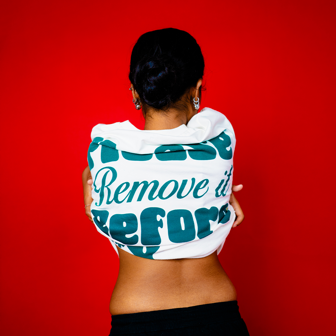 "PLEASE REMOVE IT" T-SHIRT